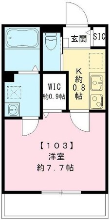 ブルームコートの物件間取画像